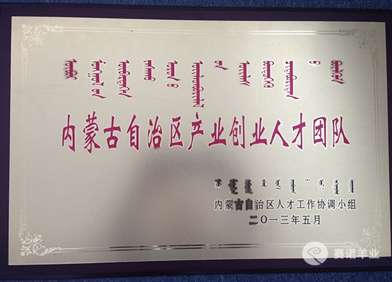 內蒙古自治區產業創業人才團隊