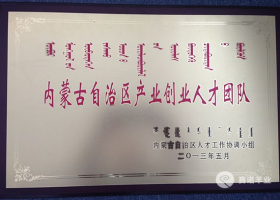 內蒙古自治區產業創業人才團隊
